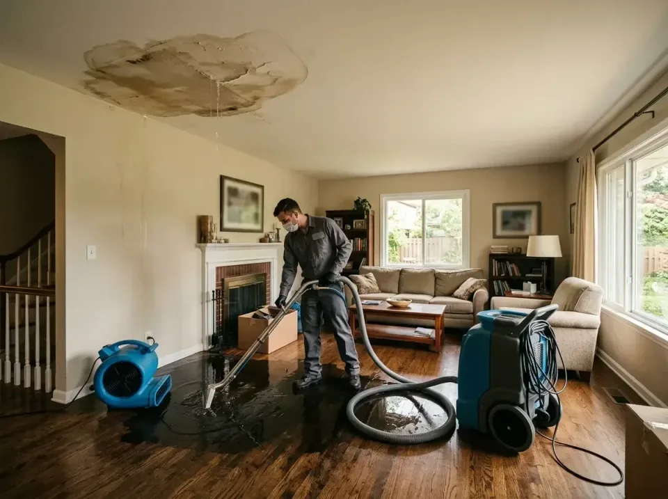 attic-pipe-burst-ceiling-drip-008 — frequently asked questions, Water Damage Restoration & Carpet Care in Ontario, OH